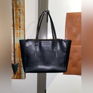 Marc Jacobs Black Leather Tote